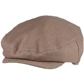 Salon Flat Cap Natural miesten lakki