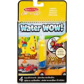 Melissa & Doug Water Wow! Kulkuneuvot vesimaalauskirja