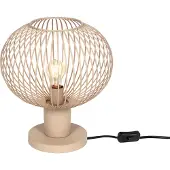 TRIO Moderni metallilankainen pöytävalaisin beige 33 cm - Gila