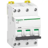 Schneider Electric ACTI 9 iC40N 3PN C 10A MCB, 54mm