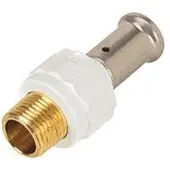 HENCO INDUSTRIES NV Henco-puristinkytkin PVDF-puristin/ulkokierre 32 mm x 1