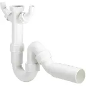 Viega pipe odour trap 1 1/2" x 50 mm with waste water hoses