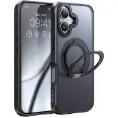 Mcdodo PC-4930 MagSafe case for iPhone 16 with stand (black)