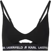 Karl Lagerfeld Rintaliivi musta / valkoinen