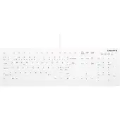 Contour Design Contour Active Key ClassicClean Medical Keyboard PN C8112 näppäimistö, valkoinen