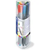 Staedtler triplus 334, Monivärinen, Monivärinen, 0,3 mm, Kolmio, Metalli, Saksa (334 PR12)