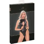 Noir - käärmeennahkakuvioitu body (musta)