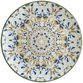 Bonna Tenango Lautanen 27 Cm - Ruokalautaset Posliini Vihreä - TENGRM27DZ