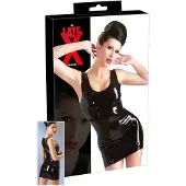Late X Latex hihaton minimekko (musta)