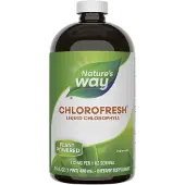 Nature'S Way , Chlorofresh, nestemäinen klorofylli, maultumaton, 132 mg, 16 fl oz (480 ml)