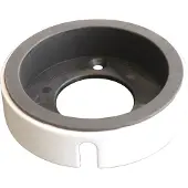 Nordtronic Alina fixation ring matt Valkoinen