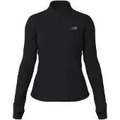 New Balance Rc Essential Heat Grid 1/2 Zip - Black - XL