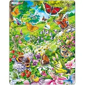 Larsen - Larsen Jigsaw Puzzle Animals - Butterflies 42 pcs.