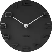 Karlsson Wall Clock On The Edge - Black - 42CM
