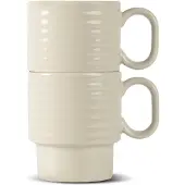 Sagaform Coffee & More Kaffekrus, 2-Pak - Cream - ONE SIZE