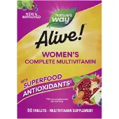 Nature'S Way - Alive! Naisten täydellinen monivitamiini (50 tablettia)