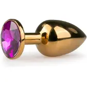 Easytoys Anal Collection metallinen takapuolen pistoke - violetti