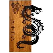 Hobby Hall Opviq-seinäkoriste Dragon, 58 cm