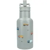 Kidzroom Stainless Steel Juomapullo 350 ml Sweet Cuddles, Vihreä