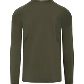 Zebdia Men L/S Baselayer - Khaki green - S