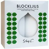 Stig L - Berså Pöytäkynttilä 15 cm 2 kpl Valkoinen