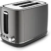 Witt Classic Toaster - Grey - 2 S 18.4 cm