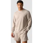 ICANIWILL Everyday Unbrushed Relaxed Crewneck Light Greige