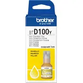 Brother BTD100Y -mustepullo, 48.8 ml, keltainen