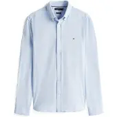 Tommy Hilfiger Performance Knit Solid Ls Shirt - Blue - XS