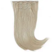 Rapunzel of sweden Vegan Clip-ins Straight / Medium Volume / 5 pieces
