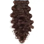 Rapunzel of sweden Classic Clip-ins Beach Wave / Medium Volume / 7 pie