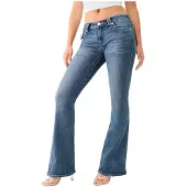 True Religion Joey Low Rise Flare Flap Farkut sininen, 26