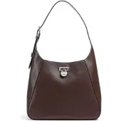 Ralph Lauren Natural Smth Leathr-Tanner Lg Sh-Sb - Burgundy - ONE SIZE
