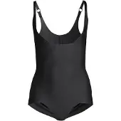 Bye Bra Smooth Essentials Bodysuit Wyob - Black - XXL