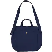 Ralph Lauren Canvas Shopper Tote - Navy - ONE SIZE