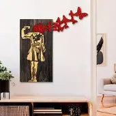 Hobby Hall Riippuva koriste Banksy 16-1, 1 kpl.
