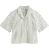 Mela London Pyjamapaita 'HANSIKA' vihreä / offwhite
