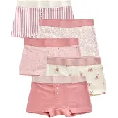 Next Alushousut oliivi / pitaija / pastellinpinkki / valkoinen