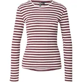 Pieces Pcruka Ls Top Jrs Noos Bc - Burgundy - XS