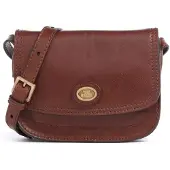 The bridge Stodo Crossbody-laukku Nahka 20 cm Ruskea