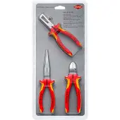 Knipex Pihtisetti 003130BKV03; 3 kpl.