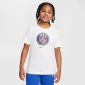 Nike Paris Saint-germain T-paita Crest - Valkoinen Lapset - , koko L: 147-158 cm
