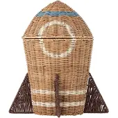 Bloomingville Space rattan -kori kannella 31x35 cm Luonnollinen