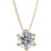Kohinoor Theia kultainen timanttiriipus ketjulla 0.50 ct 213-460K-50L