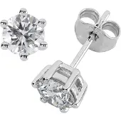 Kohinoor Theia valkokultaiset timanttikorvakorut 0.50 ct 143-460V-100L
