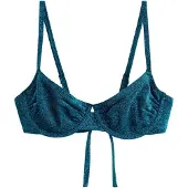 Lindex Bra Senna Lurex - Blue - S