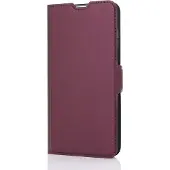 Wave Book Case suojakotelo Samsung Galaxy S25 Edge 5G Smoky Sangria