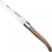 Laguiole En Aubrac Walnut, Matt Bolster, pocket knife, 12 cm