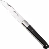Laguiole En Aubrac Sauveterre Ebony, Matt Stainless Bolster, pocket knife, 11 cm