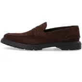 Bianco Bialoui Penny Loafer Oily Suede - Brown - 42